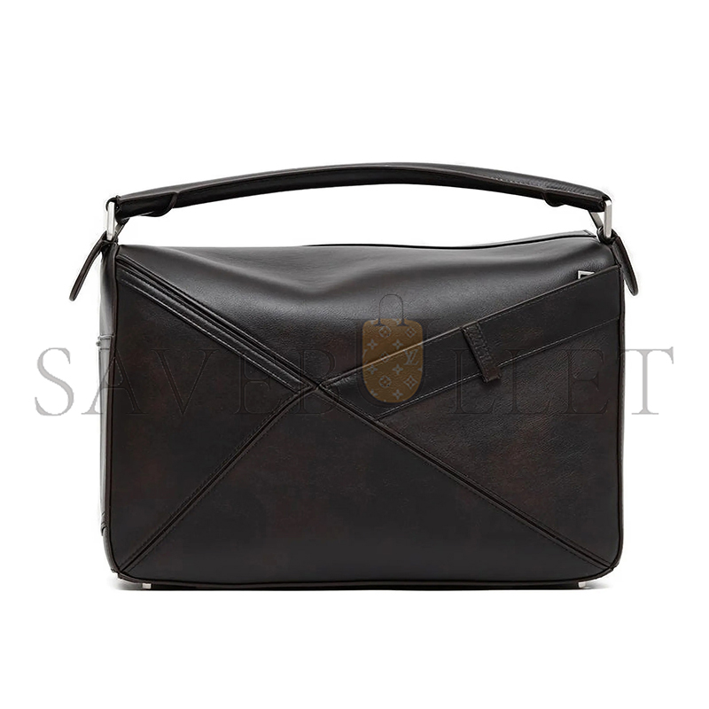 L0ew* PANTA LARGE PUZZLE BAG IN SHINY CALFSKIN (33*21.5*14.7cm)